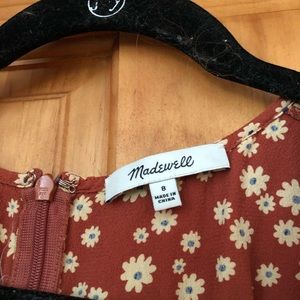 Flower print Madewell romper